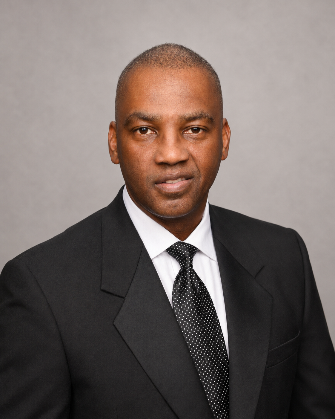 Portrait of Dr. Larry D. Johnson, Dean of Student Life of Anchor Bay University